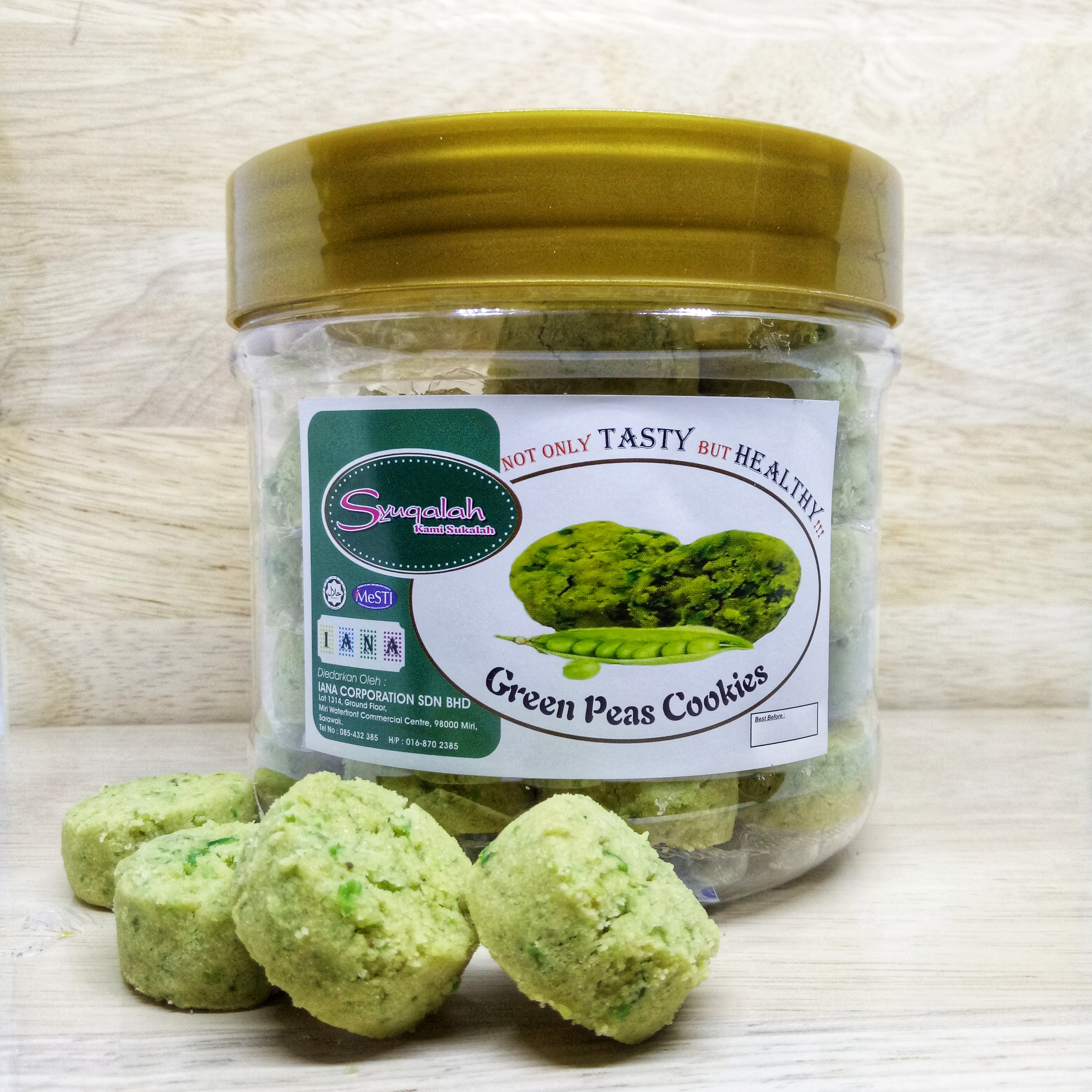 Green Peas Cookies